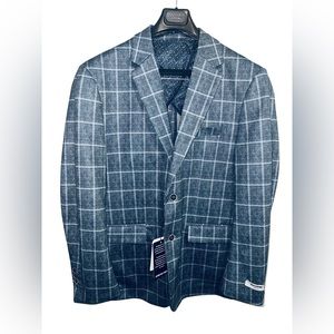 Duchamp Harvey Coat Slim Fit Soft Blue NWT multiple sizes